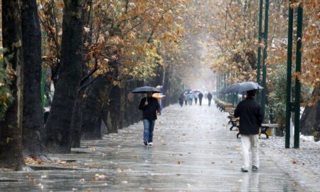 بارش باران در اغلب مناطق کشور ادامه دارد